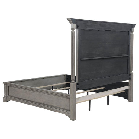 Cresswell Weathered Taupe Queen Panel Bed by Coaster at Eve Furniture