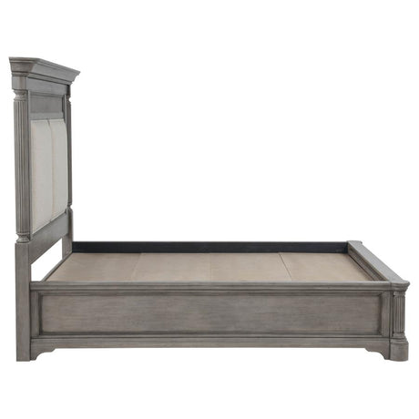 Cresswell Weathered Taupe Queen Storage Platform Bed by Coaster at Eve Furniture