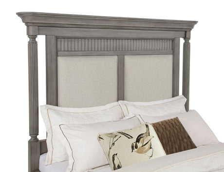 Cresswell Weathered Taupe Queen Storage Platform Bed by Coaster at Eve Furniture