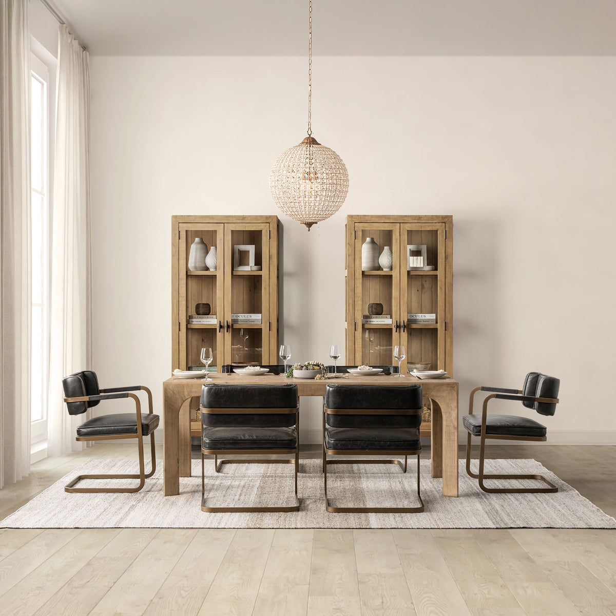 Crest Dining Table by Classic Home at Eve Furniture