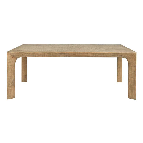 Crest Dining Table - Warm Natural by Classic Home at Eve Furniture