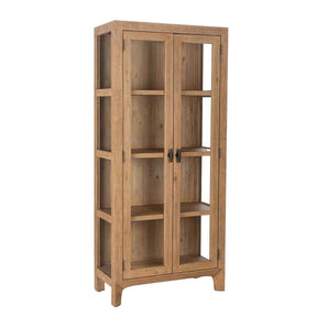 Crest Display Cabinet - Warm Natural by Classic Home at Eve Furniture