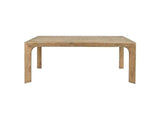 Crest Natural Dining Table by Classic Home at Eve Furniture