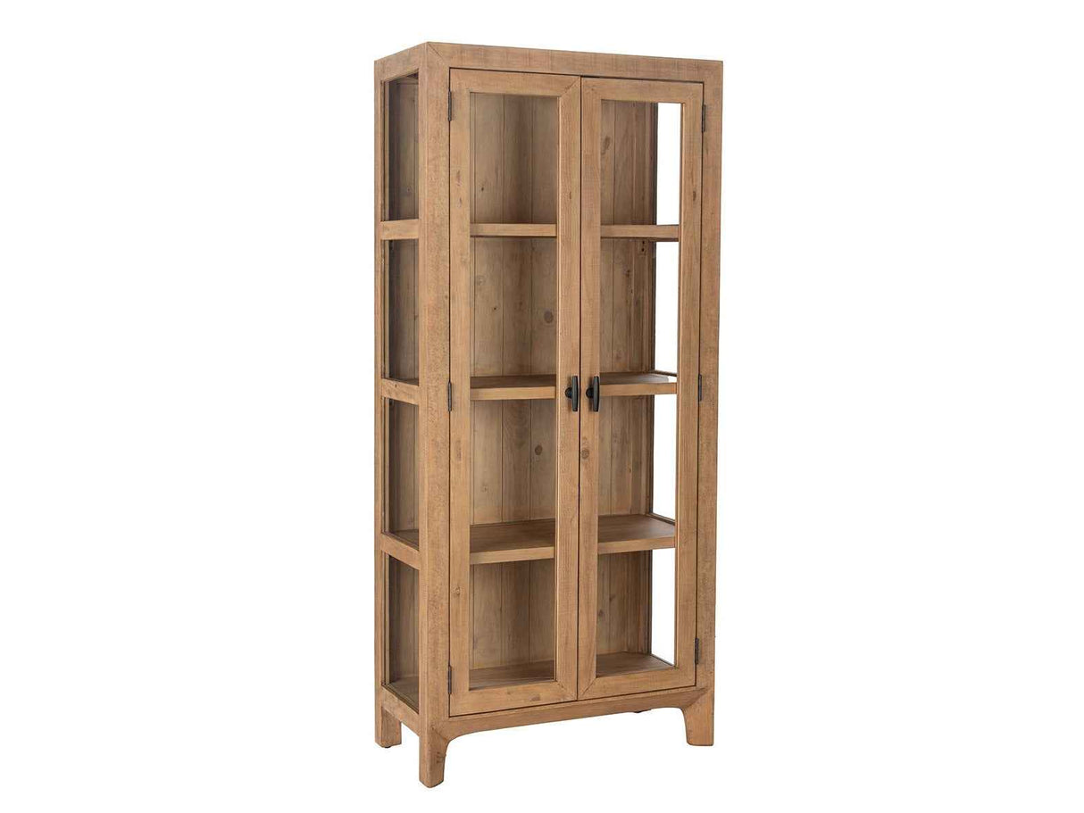 Crest Natural Tall Cabinet by Classic Home at Eve Furniture