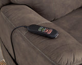Crestmeade Espresso Power Lift Recliner by Ashley at Eve Furniture