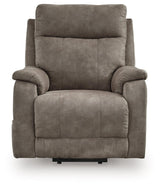 Crestmeade Fossil Power Lift Recliner by Ashley at Eve Furniture