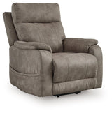 Crestmeade Fossil Power Lift Recliner by Ashley at Eve Furniture