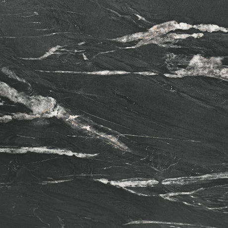 Crestmont Gray Rectangular Faux Marble Top Dining Table with and 16" Self-Storing Extension Leaf by Coaster at Eve Furniture