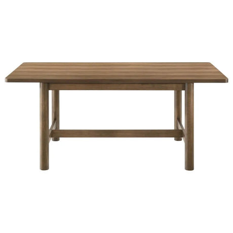 Crestmore Walnut 5-piece Rectangular Dining Table Set by Coaster at Eve Furniture