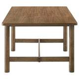 Crestmore Walnut 7-piece Rectangular Dining Table Set by Coaster at Eve Furniture
