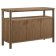 Crestmore Walnut Dining Cabinet Sideboard Buffet by Coaster at Eve Furniture
