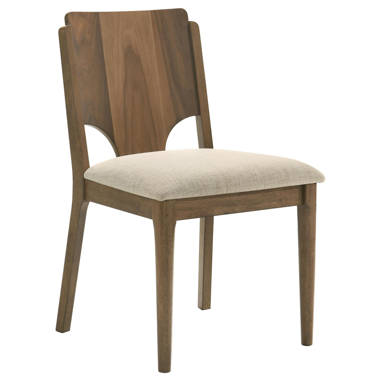 Crestmore Walnut Dining Chair, Set of 2 by Coaster at Eve Furniture