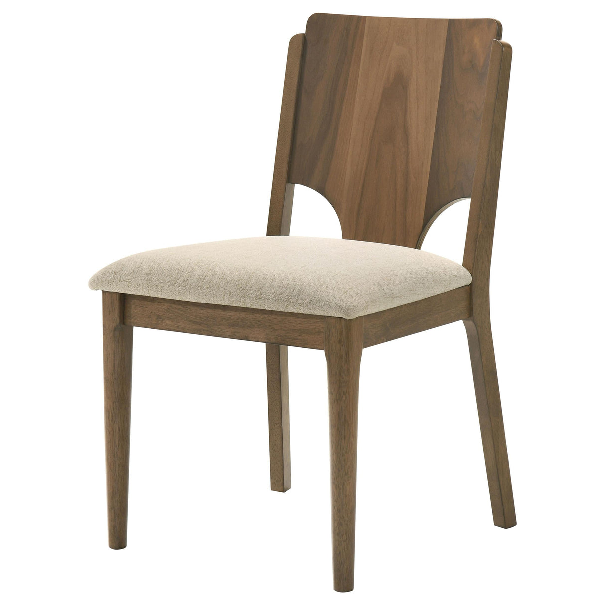 Crestmore Walnut Dining Chair, Set of 2 by Coaster at Eve Furniture
