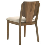 Crestmore Walnut Dining Chair, Set of 2 by Coaster at Eve Furniture