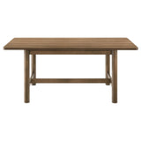 Crestmore Walnut Rectangular Wood Dining Table by Coaster at Eve Furniture