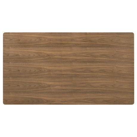 Crestmore Walnut Rectangular Wood Dining Table by Coaster at Eve Furniture