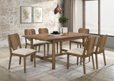 Crestmore Walnut Rectangular Wood Dining Table by Coaster at Eve Furniture