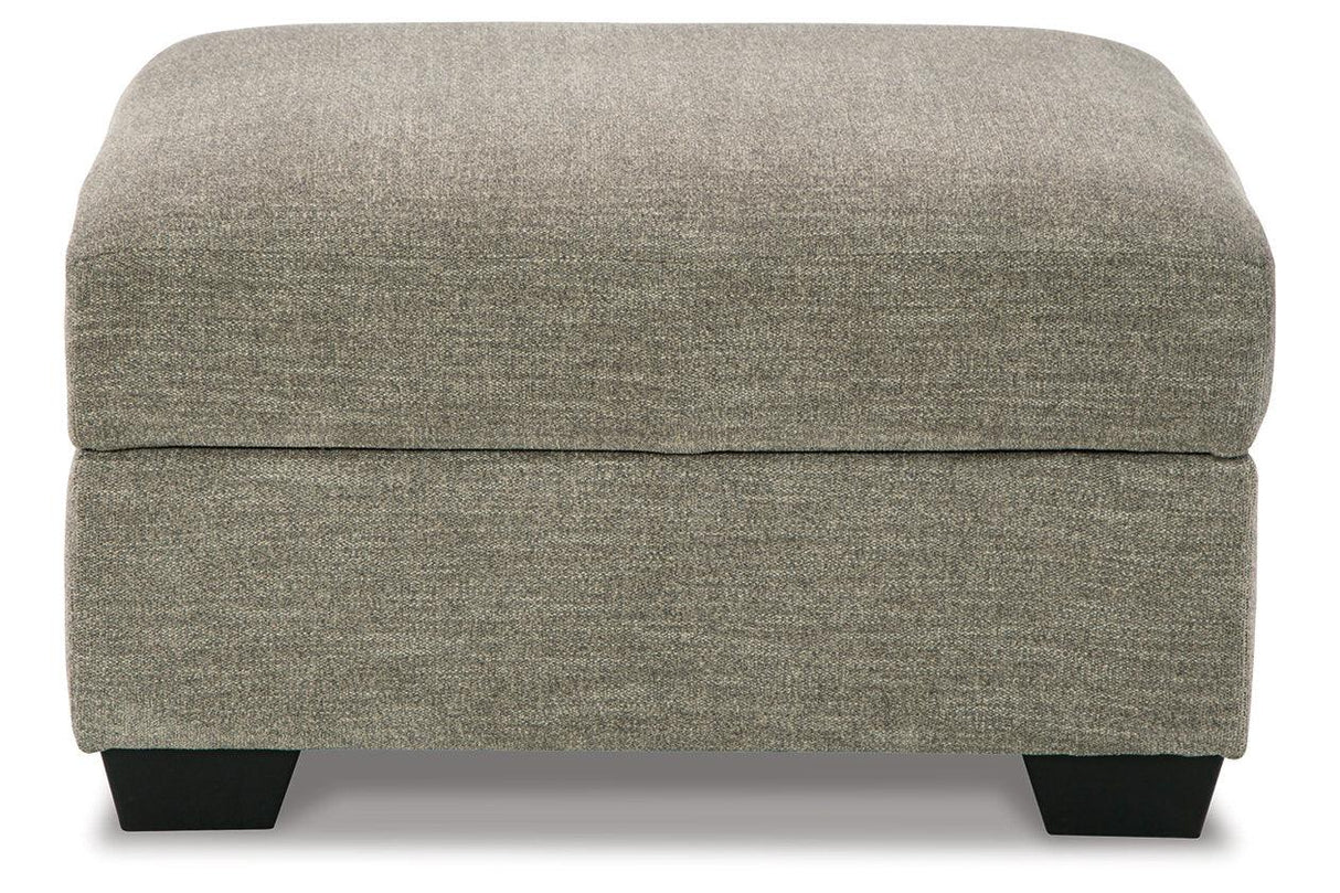 Creswell Stone Ottoman With Storage by Ashley at Eve Furniture
