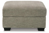 Creswell Stone Ottoman With Storage by Ashley at Eve Furniture