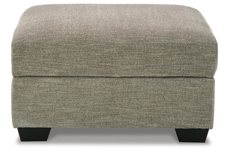 Creswell Stone Ottoman With Storage by Ashley at Eve Furniture