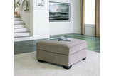Creswell Stone Ottoman With Storage by Ashley at Eve Furniture