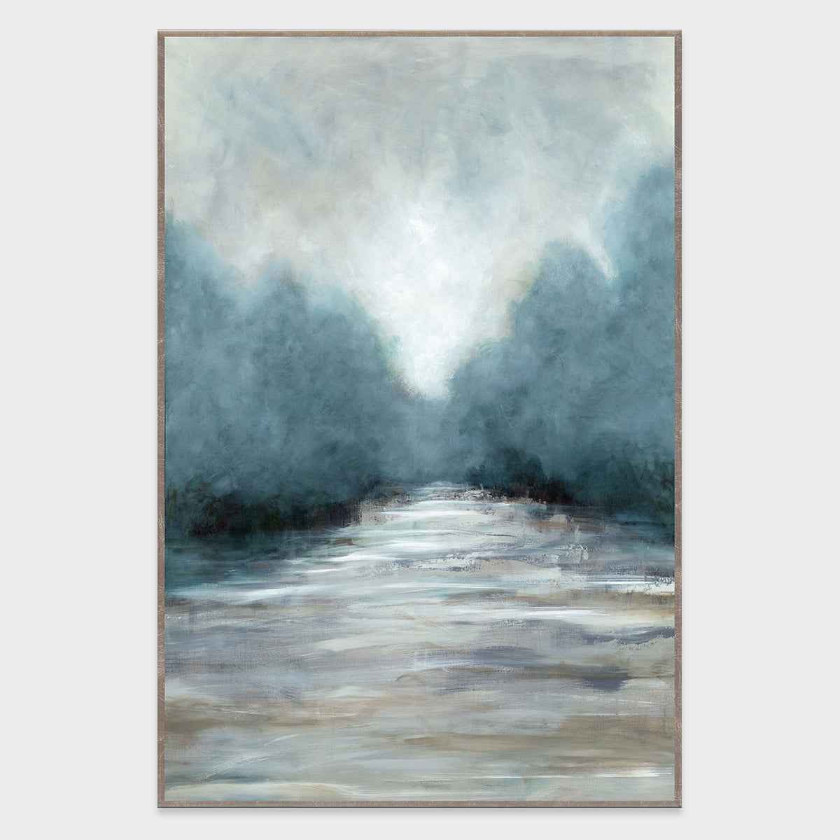 Crisp Morning Blue Painting by Buddy Whitlock by Classic Home at Eve Furniture