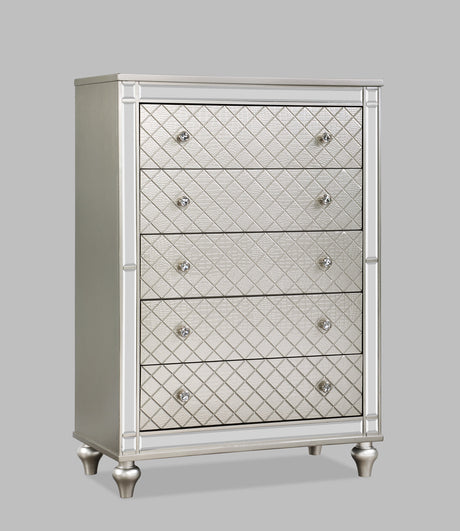 Cristian Champagne Chest by Crown Mark at Eve Furniture
