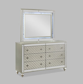 Cristian Champagne Dresser by Crown Mark at Eve Furniture