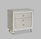 Cristian Champagne Nightstand by Crown Mark at Eve Furniture