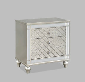 Cristian Champagne Nightstand by Crown Mark at Eve Furniture