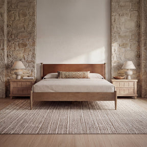 Crosby Brown King Bed by Moe's Home at Eve Furniture