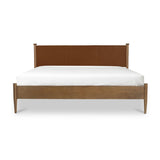 Crosby Brown Queen Bed by Moe's Home at Eve Furniture