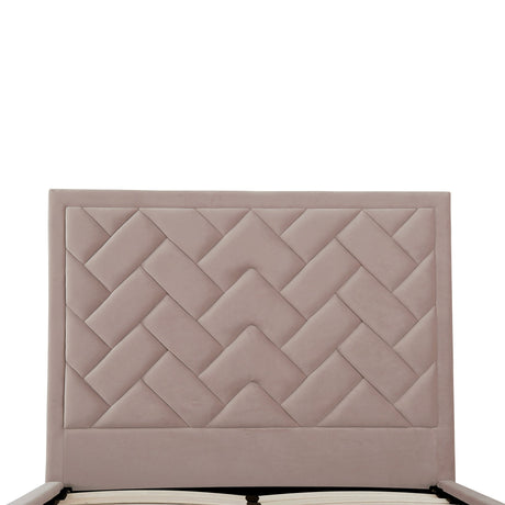 Crosby Full- Size Bed in Blush by Manhattan Comfort at Eve Furniture