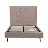 Crosby Full- Size Bed in Blush by Manhattan Comfort at Eve Furniture