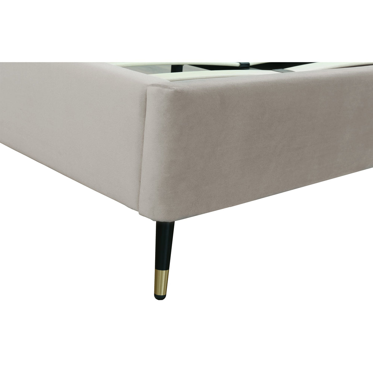 Crosby Full- Size Bed in Greige by Manhattan Comfort at Eve Furniture