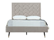 Crosby Full- Size Bed in Greige by Manhattan Comfort at Eve Furniture