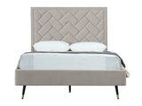 Crosby Full- Size Bed in Greige by Manhattan Comfort at Eve Furniture