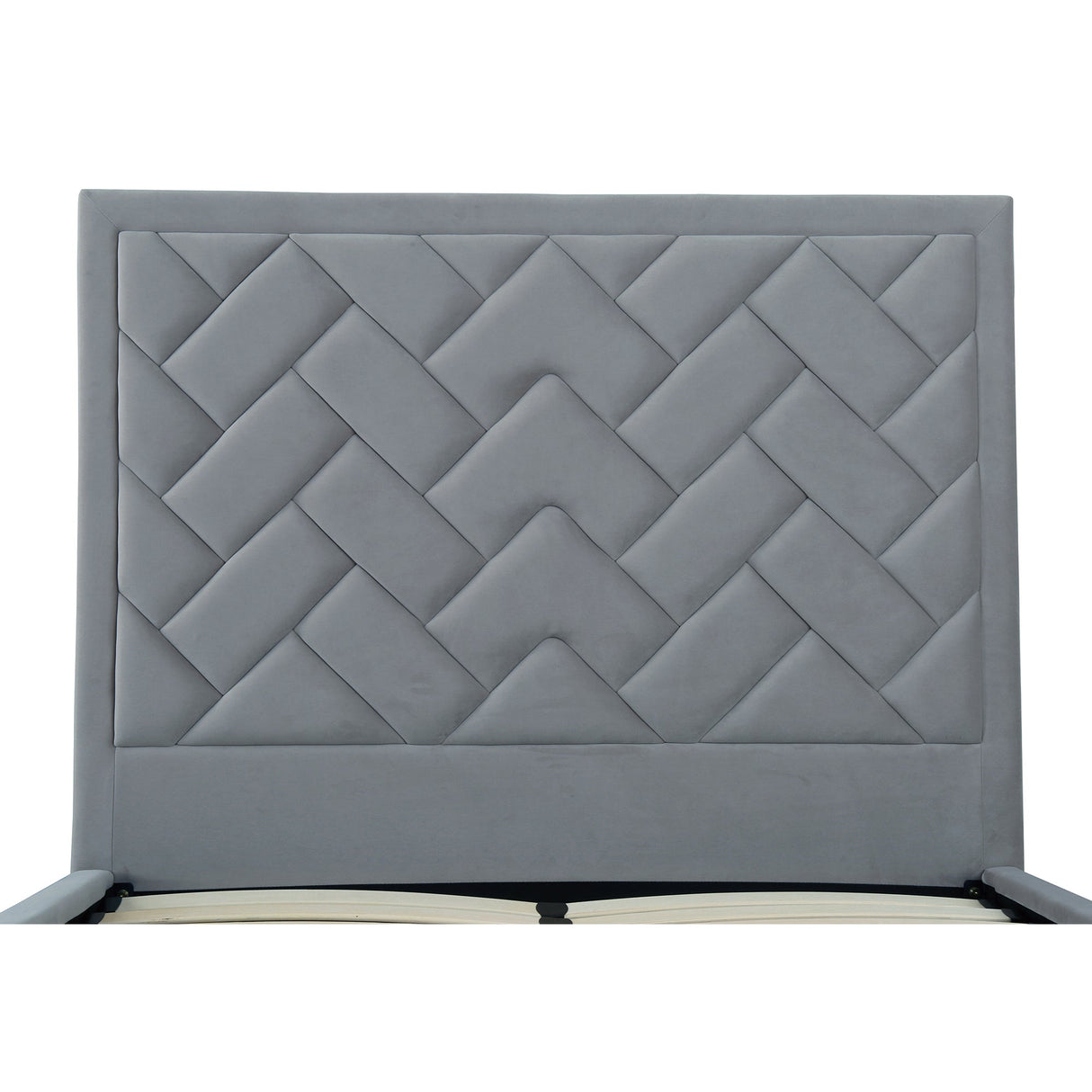 Crosby Full- Size Bed in Grey by Manhattan Comfort at Eve Furniture