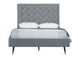 Crosby Full- Size Bed in Grey by Manhattan Comfort at Eve Furniture