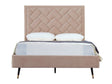 Crosby Full- Size Bed in Nude by Manhattan Comfort at Eve Furniture