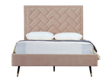 Crosby Full- Size Bed in Nude by Manhattan Comfort at Eve Furniture