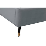 Crosby King-Size Bed in Grey by Manhattan Comfort at Eve Furniture