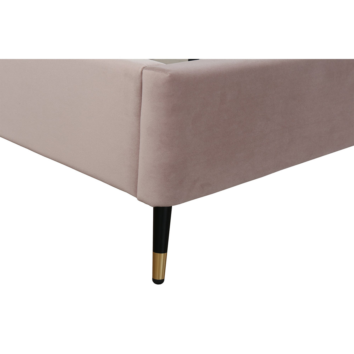 Crosby Queen-Size Bed in Blush by Manhattan Comfort at Eve Furniture