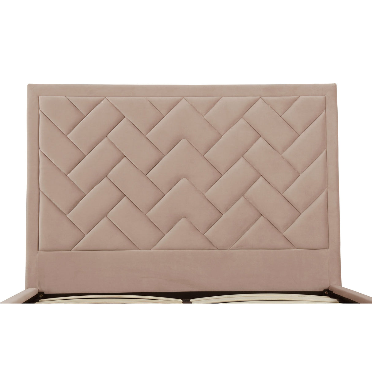 Crosby Queen-Size Bed in Nude by Manhattan Comfort at Eve Furniture