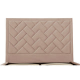 Crosby Queen-Size Bed in Nude by Manhattan Comfort at Eve Furniture
