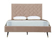 Crosby Queen-Size Bed in Nude by Manhattan Comfort at Eve Furniture