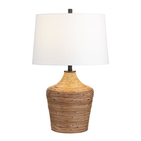 Crosby Tan/Brown Table Lamp by Crestview at Eve Furniture