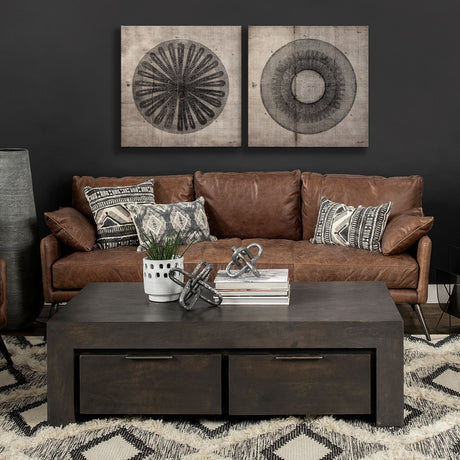 Cross Cut III (MC) by Mercana Studio a Hand Embellished Textured Canvas by Mercana at Eve Furniture