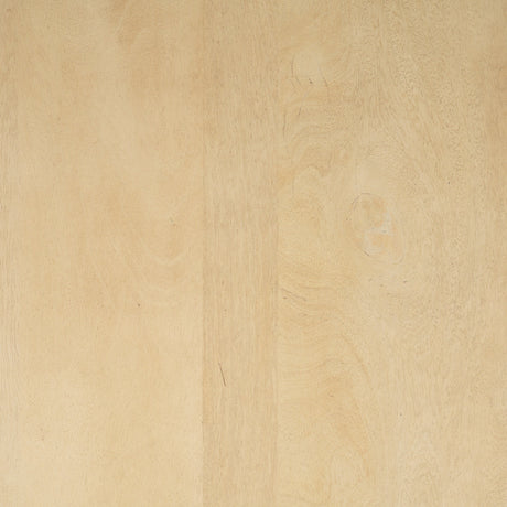 Crossman Round Blonde Solid Wood & Base Dining Table by Mercana at Eve Furniture