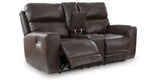 Crossplex Power Reclining Sofa, Loveseat and Recliner by Ashley at Eve Furniture